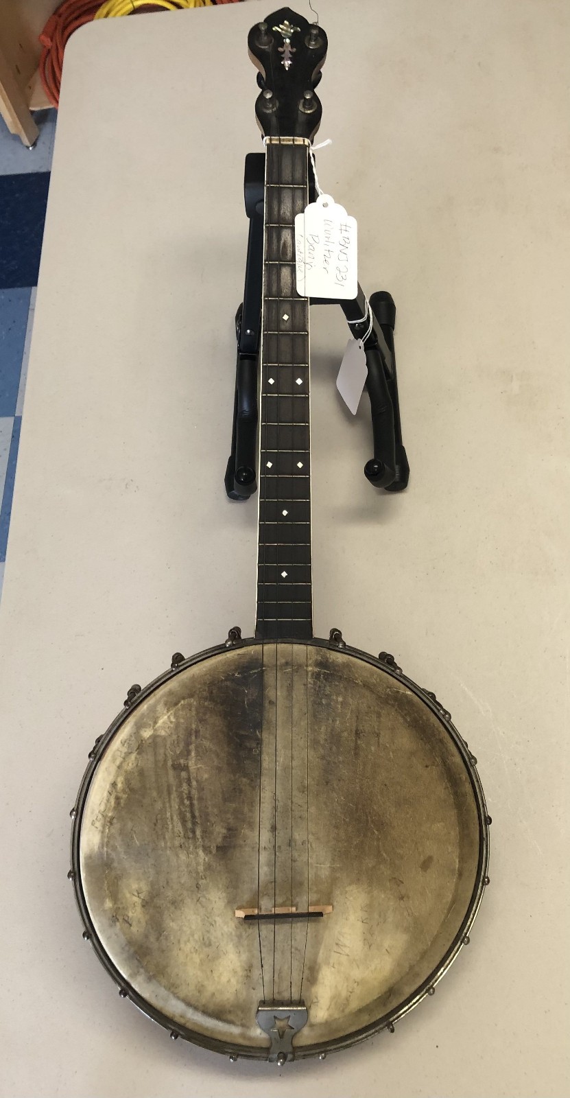 Wurlitzer 4 String Tenor Banjo Birds-Eye Maple 1920s