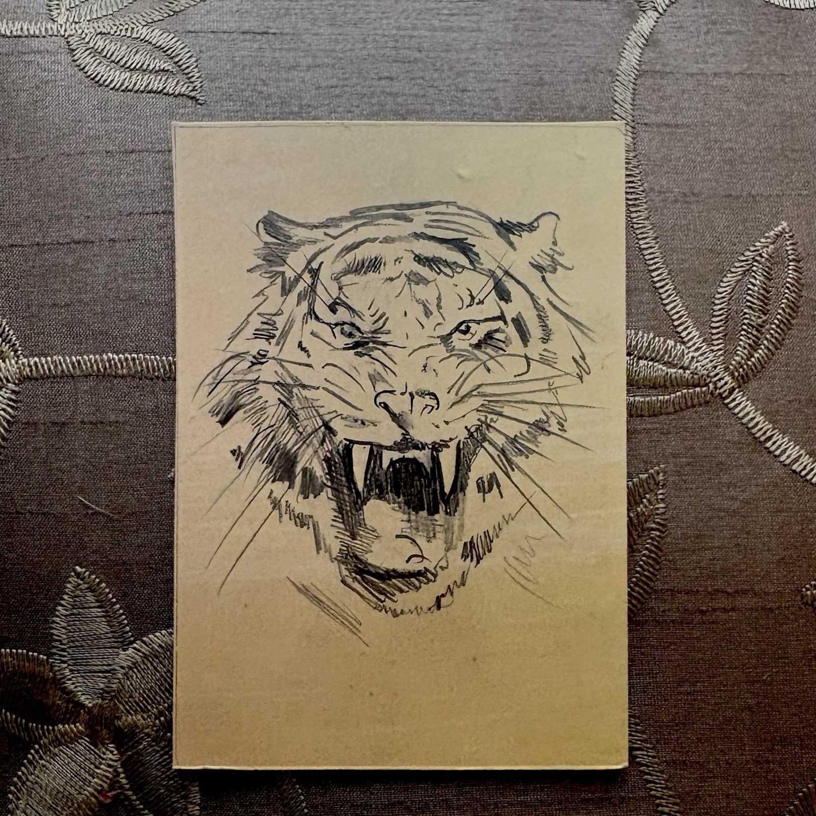 Original ACEO Art – 2.5” x 3.5” – Hand‑Drawn by Licensed Tattoo Artist