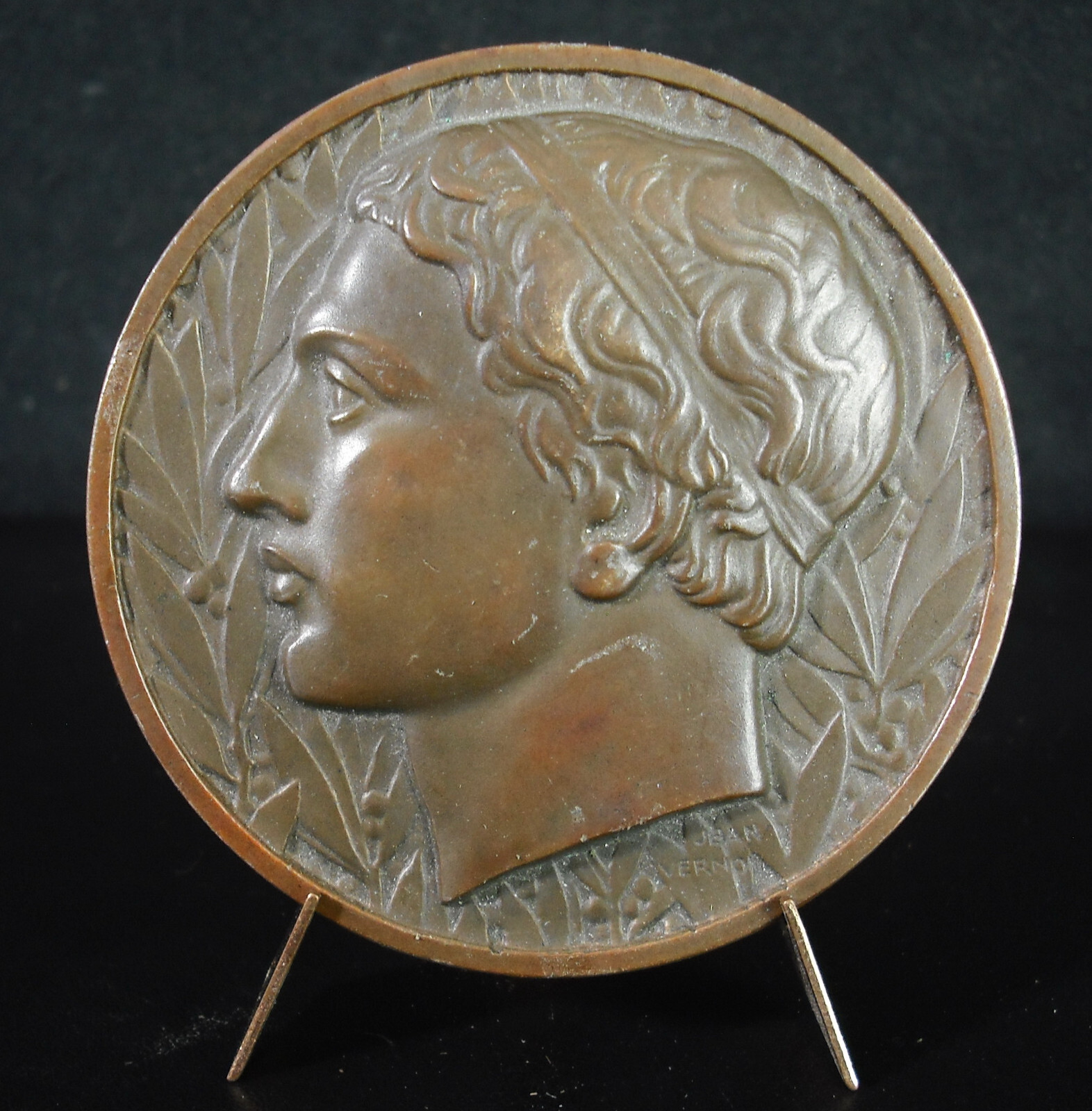 Medal To R Cassignol Committee Sport Morocco Empire Chérifien Colonies 1950