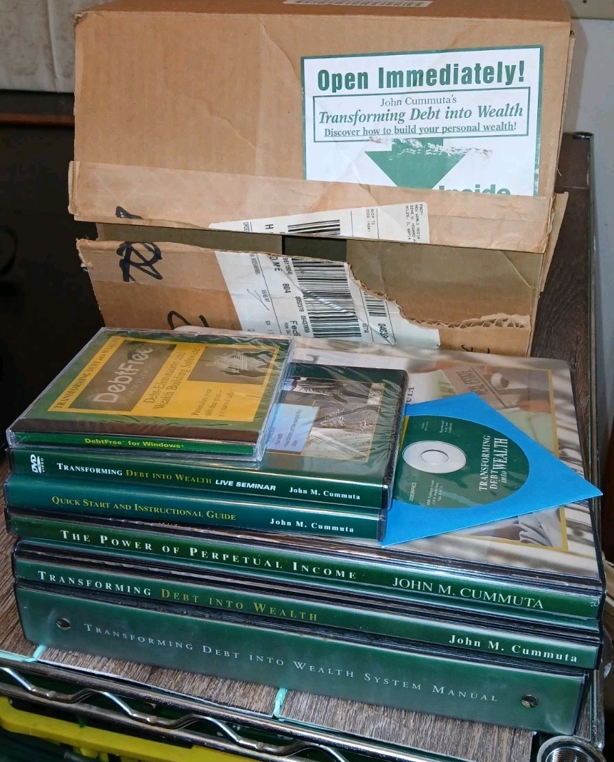 John Cummuta Transforming Debt Into Wealth System Brand New Full System