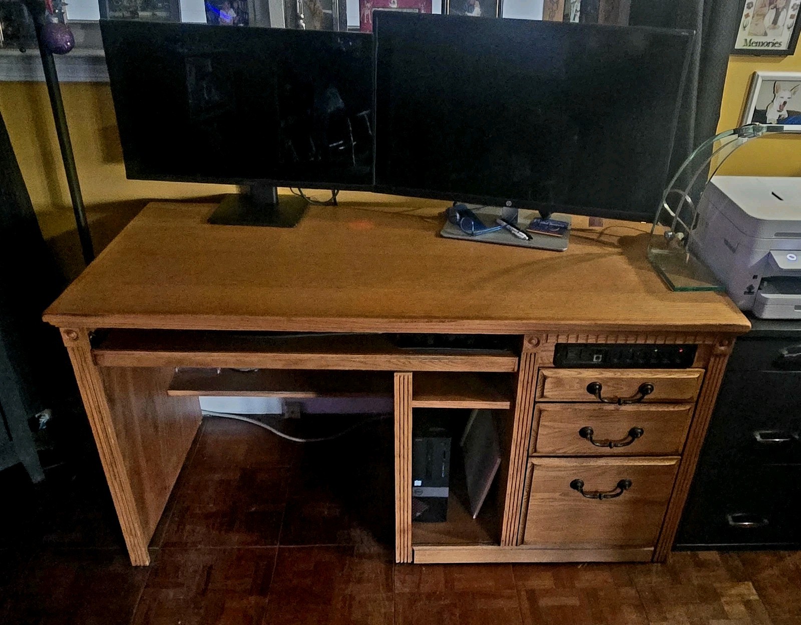 Solid Oak Desk