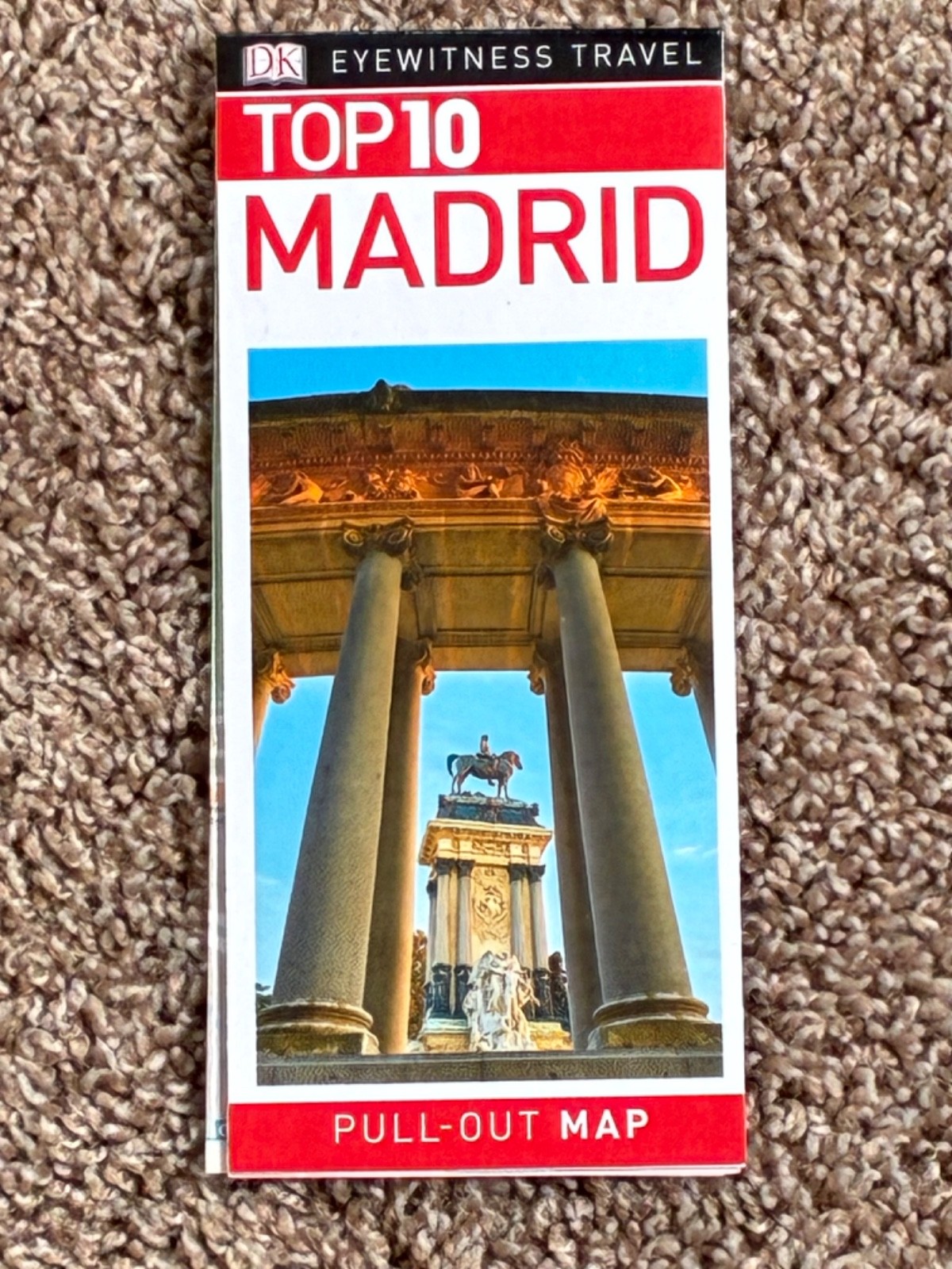 TOP 10 MADRID Pull Out Map, 2017, DK EYEWITNESS TRAVEL
