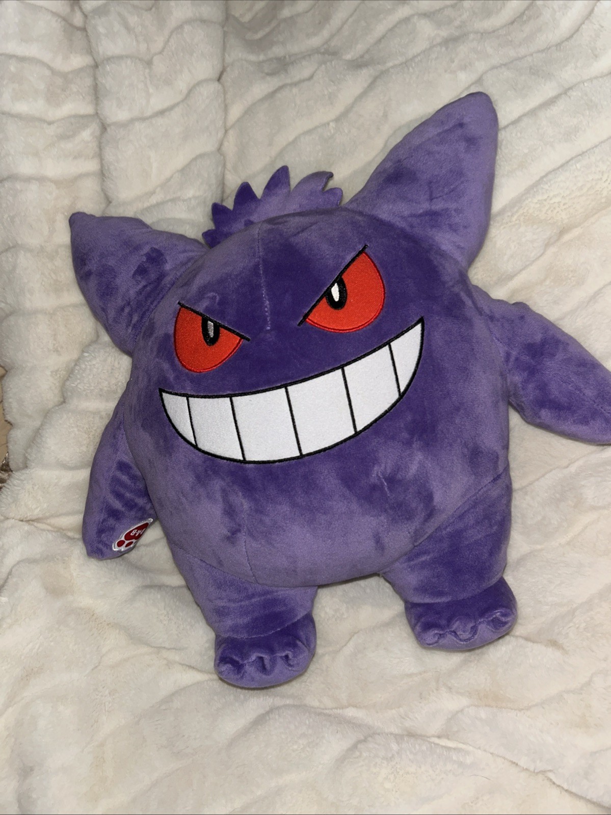 Build A Bear Pokémon Gengar 16” Purple BAB Plush Doll Toy Plushie