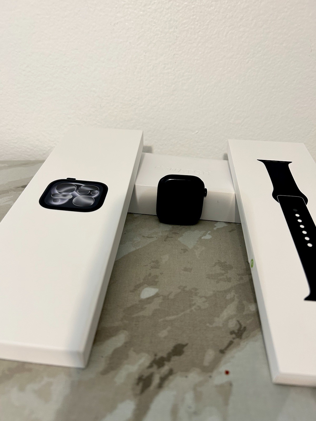 Apple Watch Series 11 46mm steel case GPS Aluminum Case Black MEUX4LW/A