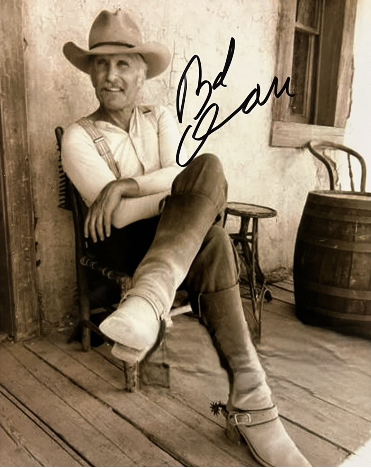 Robert Duvall Signed REPRINT 8x10 Photo Augustus McCrae Lonesome Dove Texas