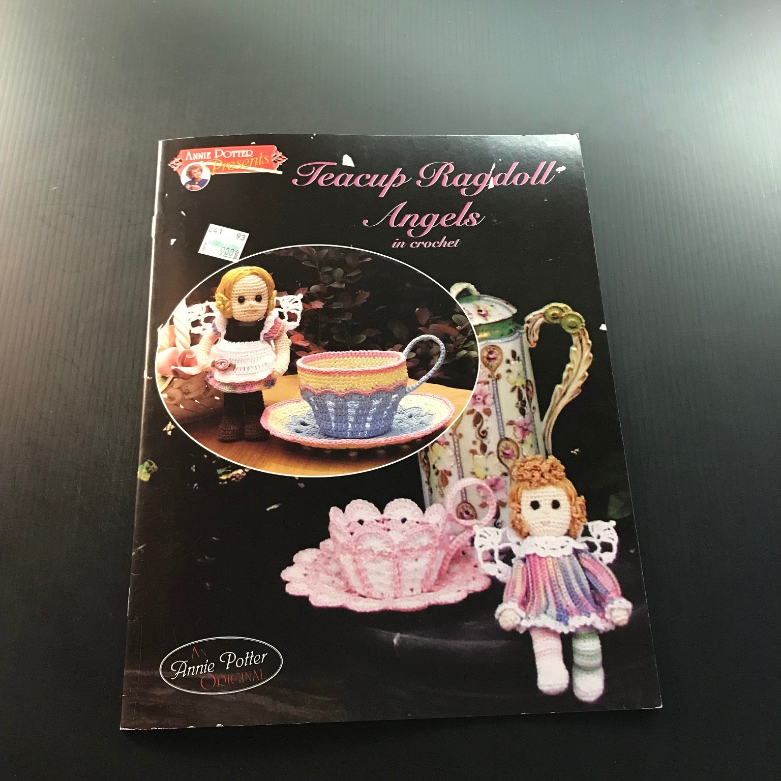 Teacup Ragdoll Angels Crochet Pattern Book Annie Potter Original Illustrated
