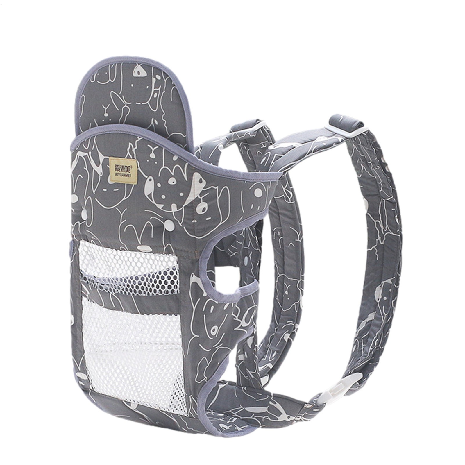 4-in-1 Newborn Infant Baby Carrier Breathable Ergonomic Adjustable Backpack US