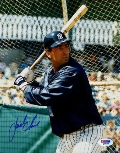 Jack Clark Yankees Psa/dna Signed 8x10 Photo Certed Autograph Authentic 