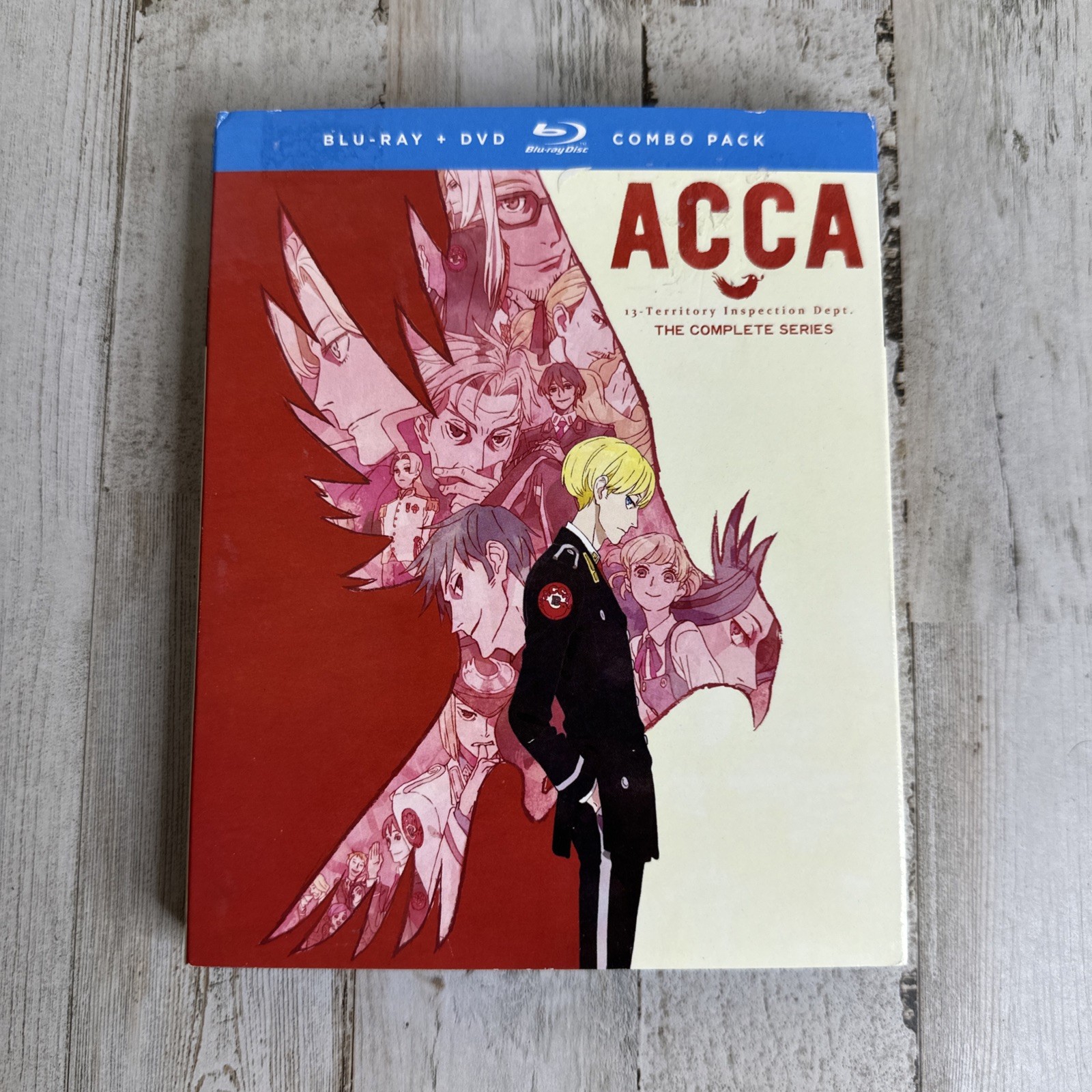 ACCA: 13-Territory Inspection Dept.: The Complete Series Blu-ray Set W~SLIP! VG*