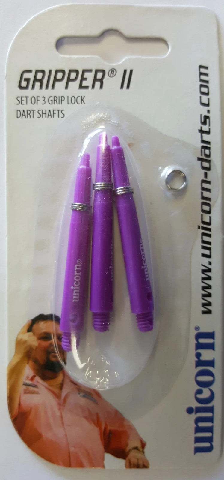 Unicorn Gripper 2 Purple Medium Dart Shafts