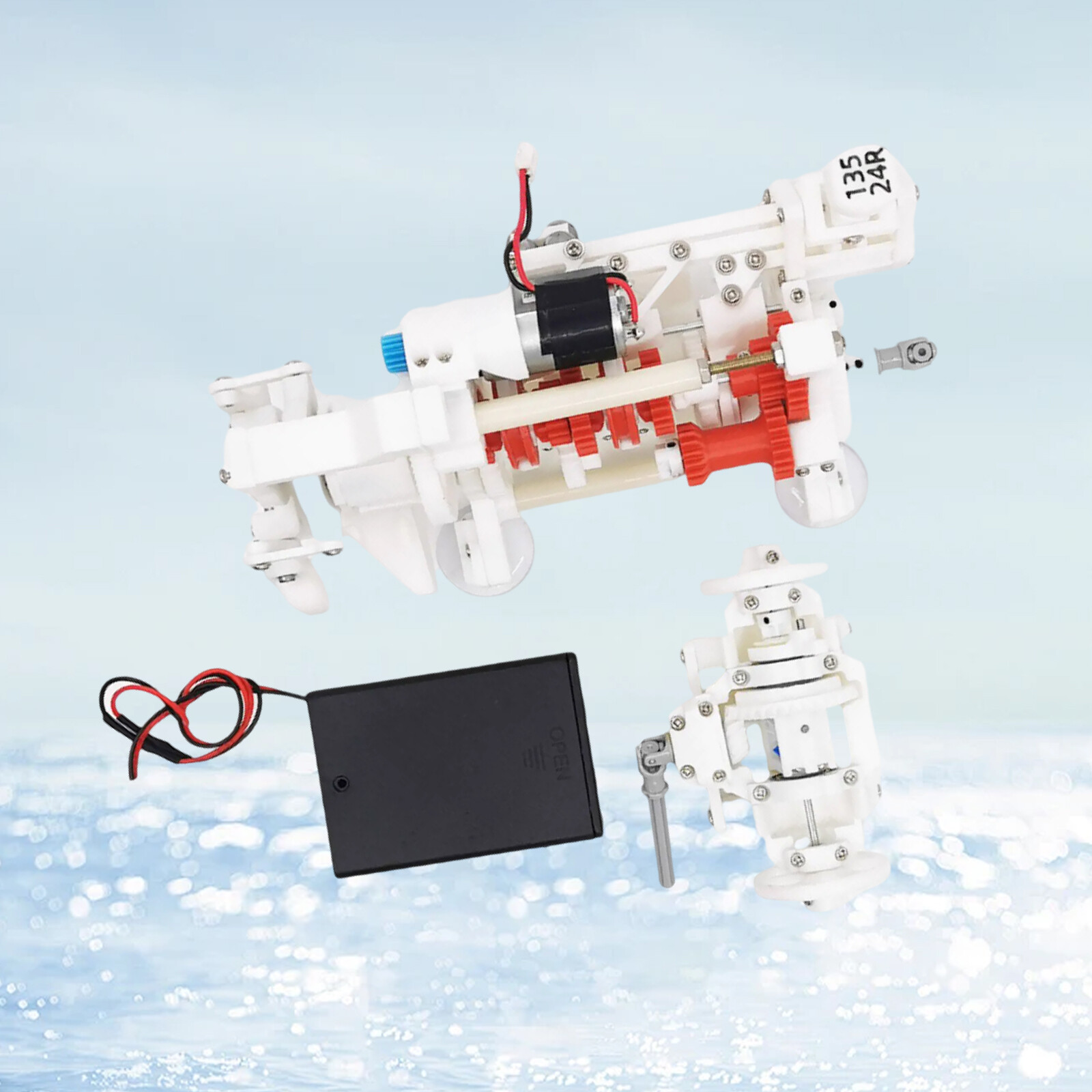 Transmission Model with 5 Forward Gears & 1 Reverse Electric GearSS