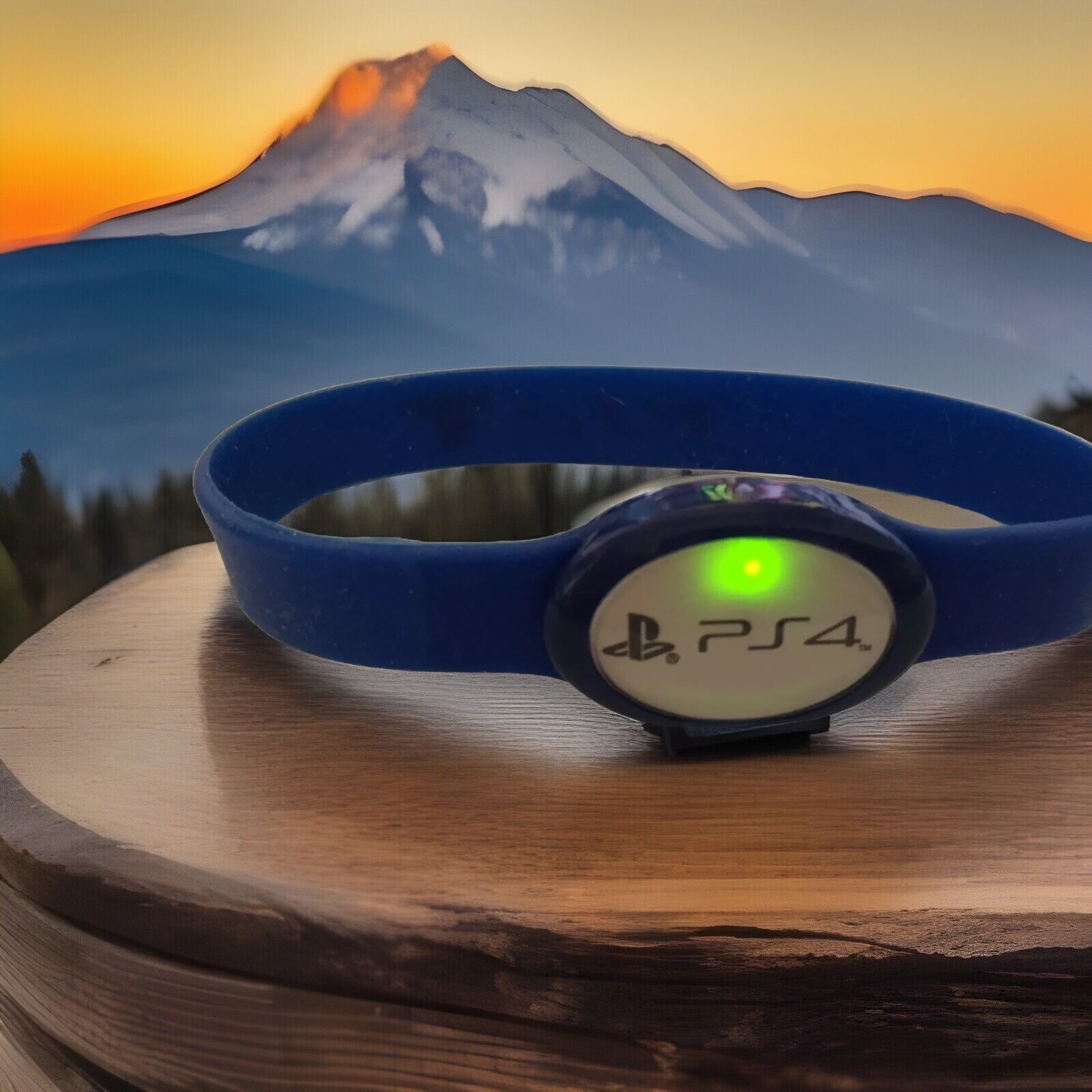 PlayStation 4 PS 4 Silicone LED Flashing 3 colored Light Up Wristband Bracelet 