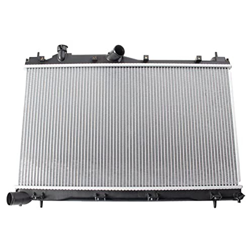 TRQ Radiator Assembly Aluminum Core Plastic Tank Compatible with 2019-2022