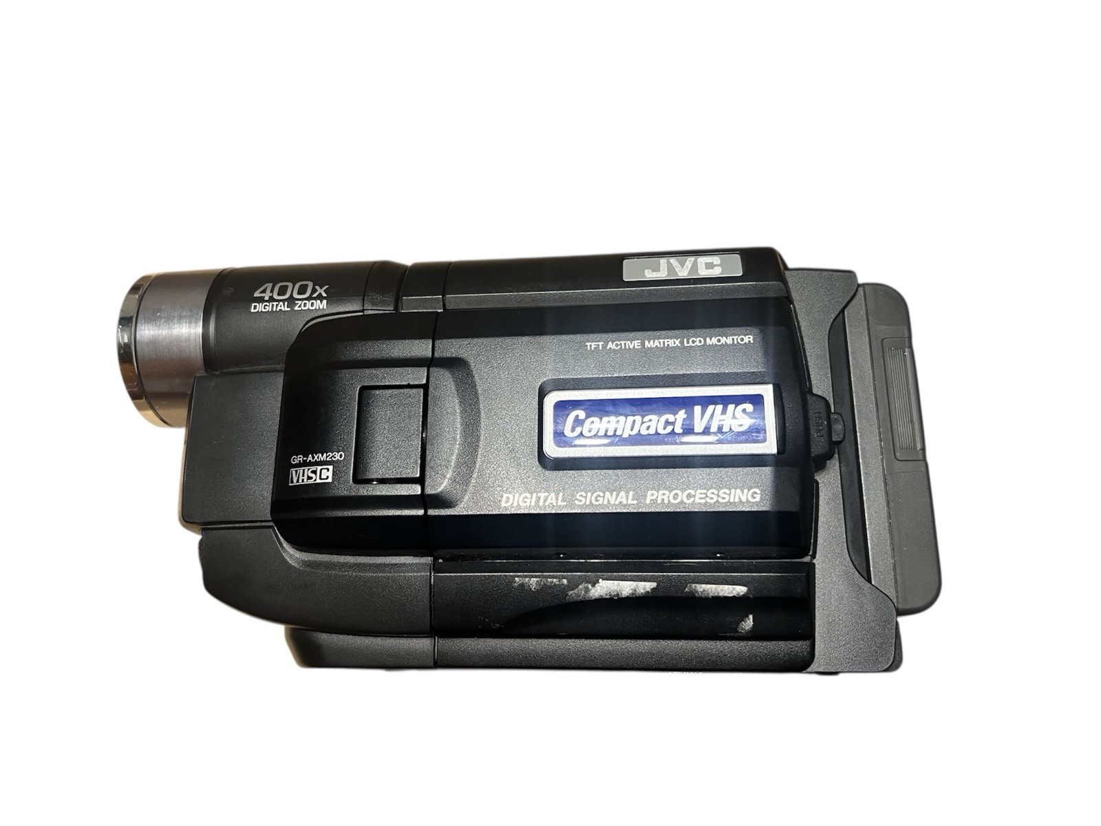 JVC GR-AXM230U AXM230 VHS-C Camcorder With Battery NO Charger Clean Tested