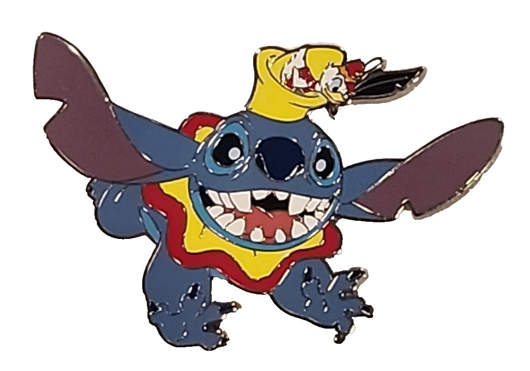 Disney Pin Stitch & Duckling Dressed as Dumbo Paris DLP Artist Proof AP 155497