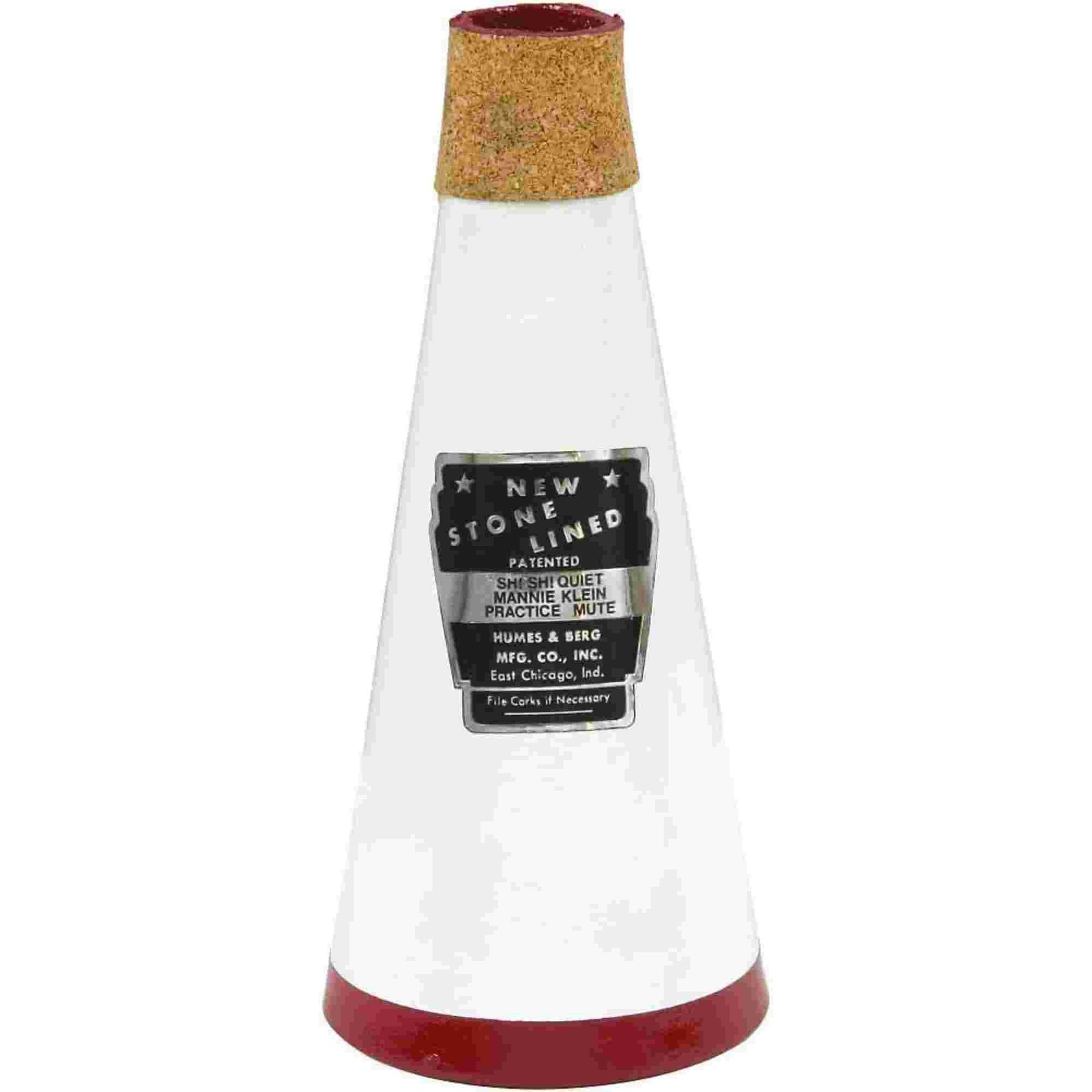 Humes & Berg Stonelined Mannie Klein Model SH! Trumpet Practice Mute