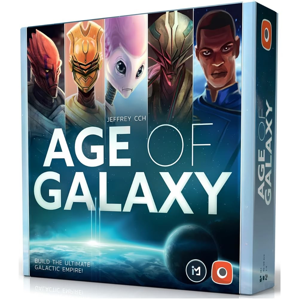 Age of Galaxy Second Edition Sci-Fi Strategy Card Game Portal Games