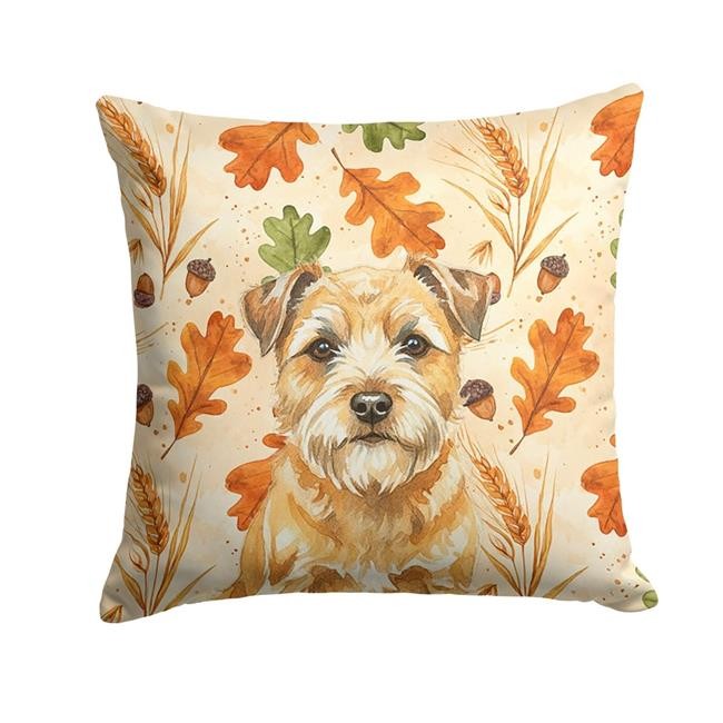 Carolines Treasures WDK7728PW1818 18 x 18 in. Wheaten Border Terrier Heirloom...