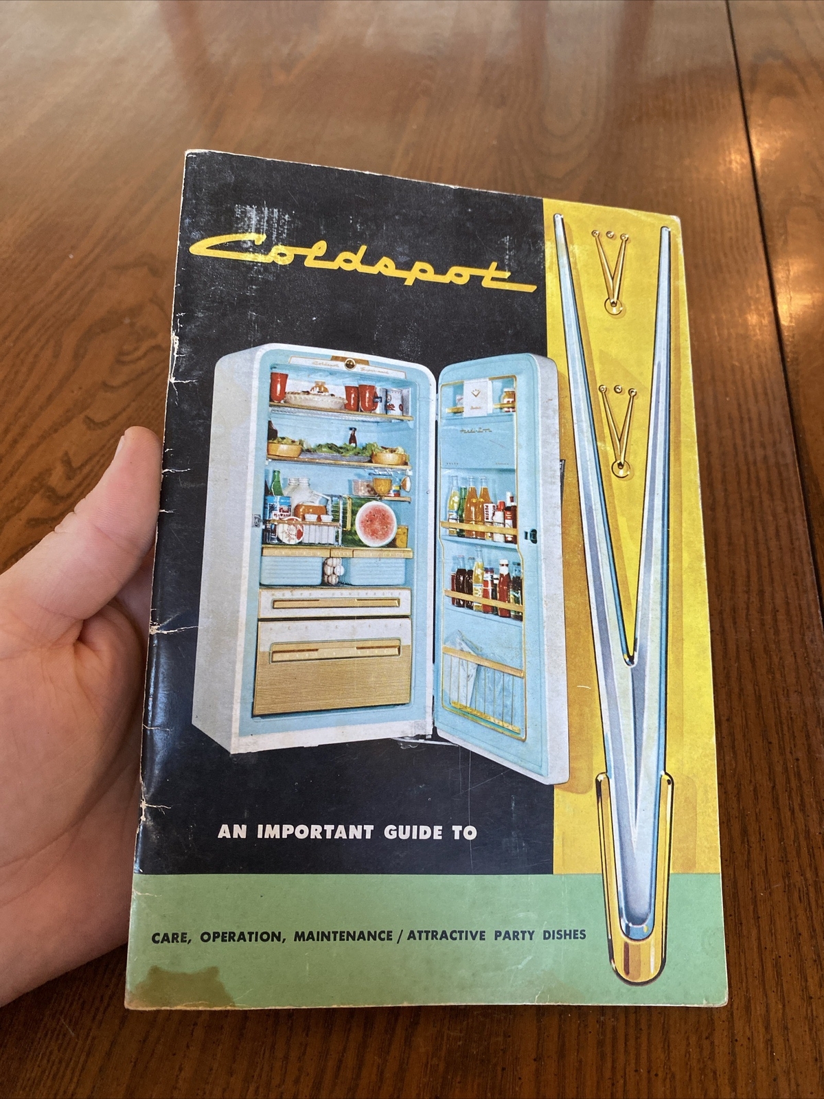 Sears Roebuck Coldspot Refrigerator Freezer Care Operation Maintenance Recipes