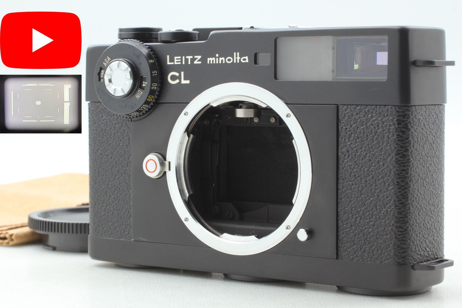 Meter Works [MINT] LEITZ Minolta CL Rangefinder 35mm Film Camera Body From JAPAN