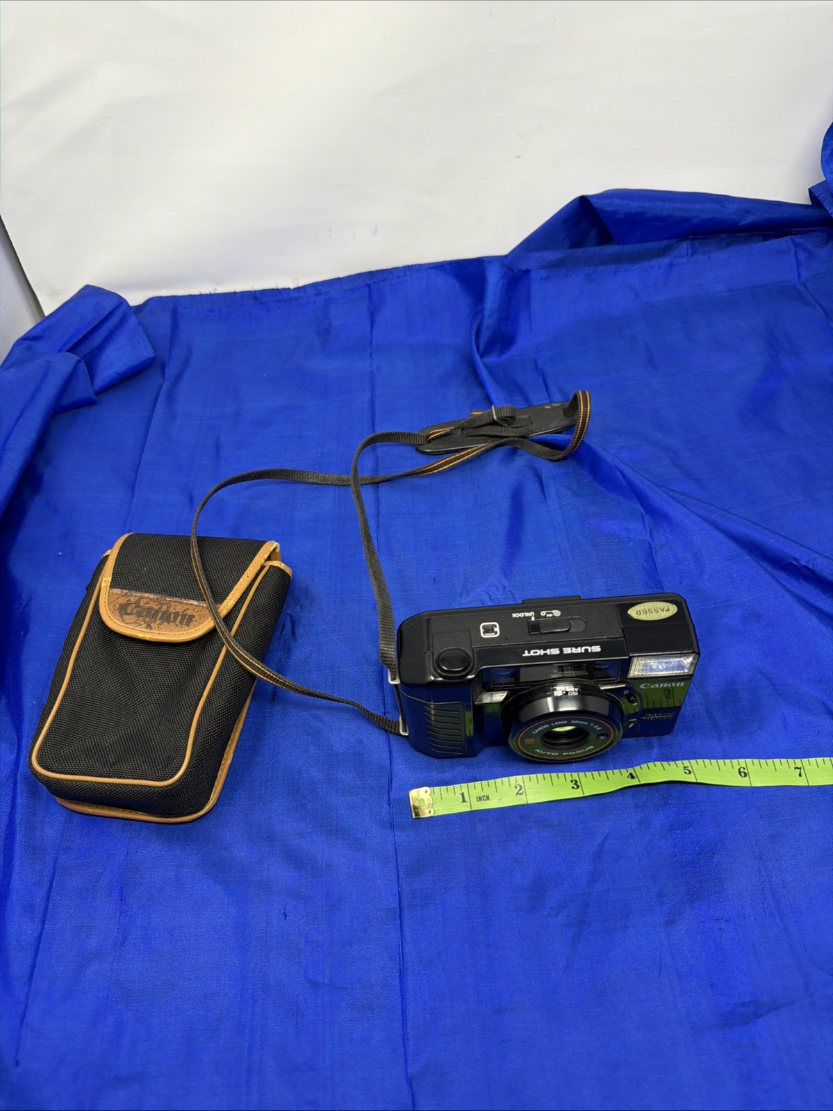 Canon Auto Focus CAFS 35mm Film Camera Canon Lens 38mm 1:2.8 AS-IS Parts/Repair