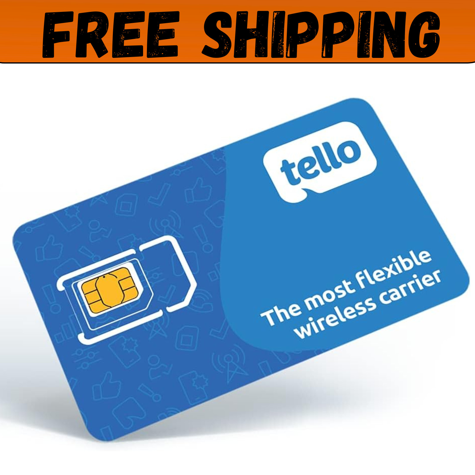 Tello Mobile - Bring Your Own Phone - 3 in 1 GSM SIM Card Kit *NEW*