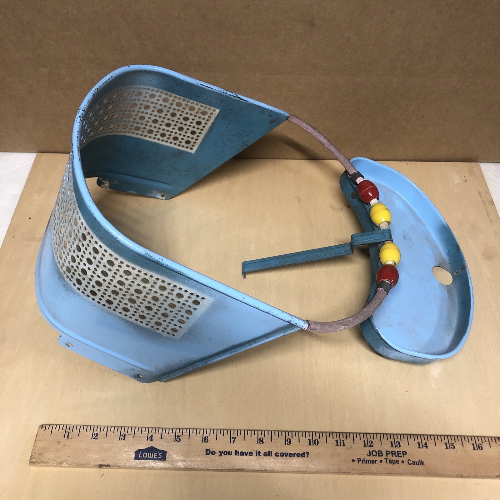 Vintage TAYLOR TOT STROLLER Seat Back -tray-beads