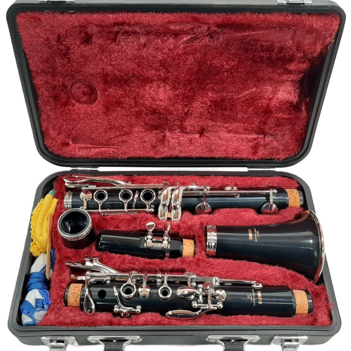 [Good Condition] YAMAHA Clarinet YCL-251 with hard case
