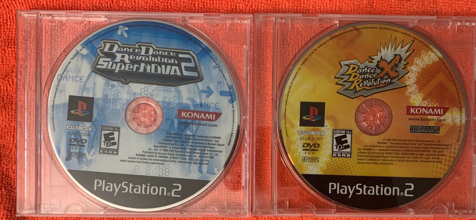 PS2 Dance Dance Revolution X Plus Super Nova 2 Play station 2