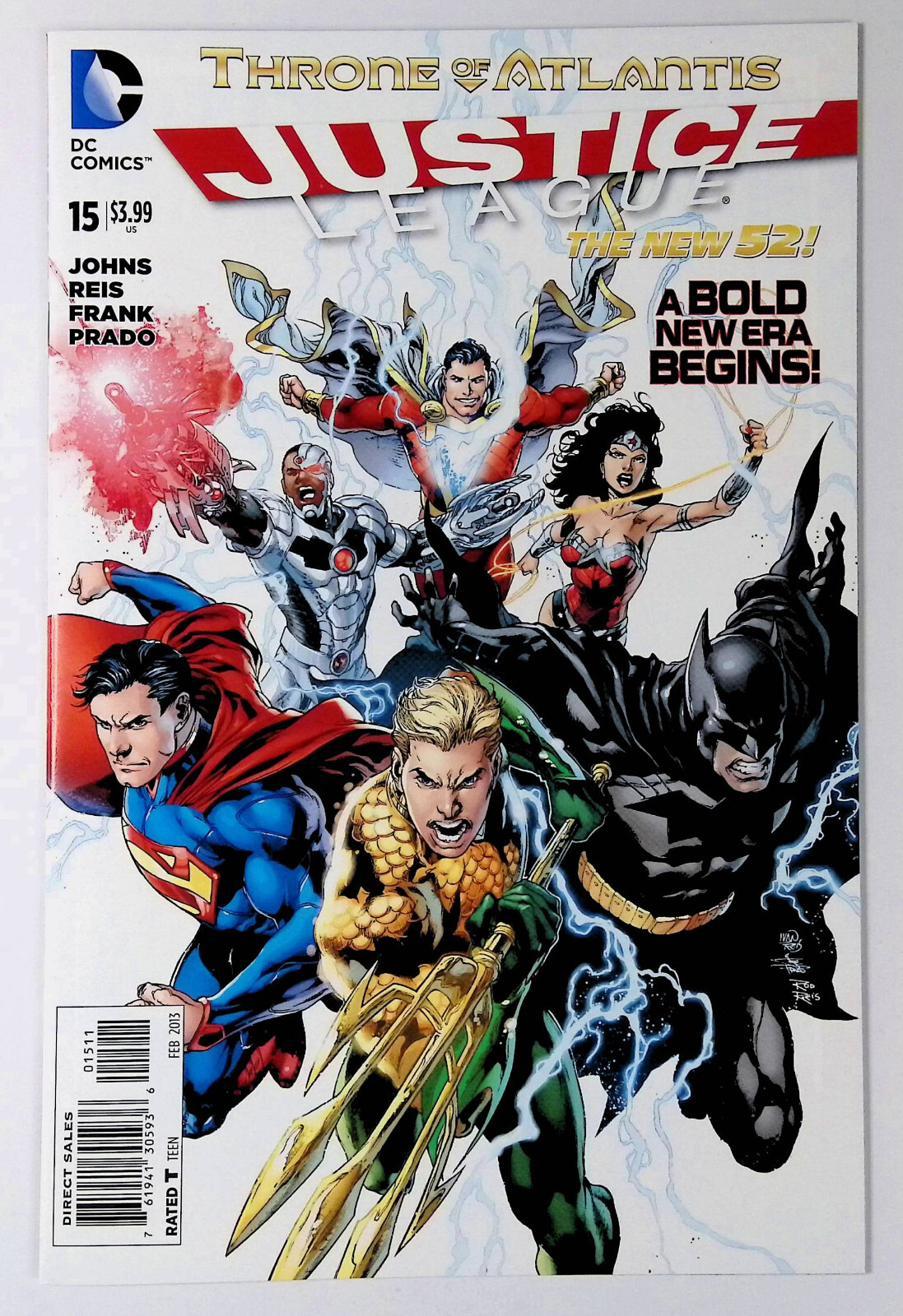 Justice League 15 New Shazam Origin Batman Superman Wonder Woman DC Comics