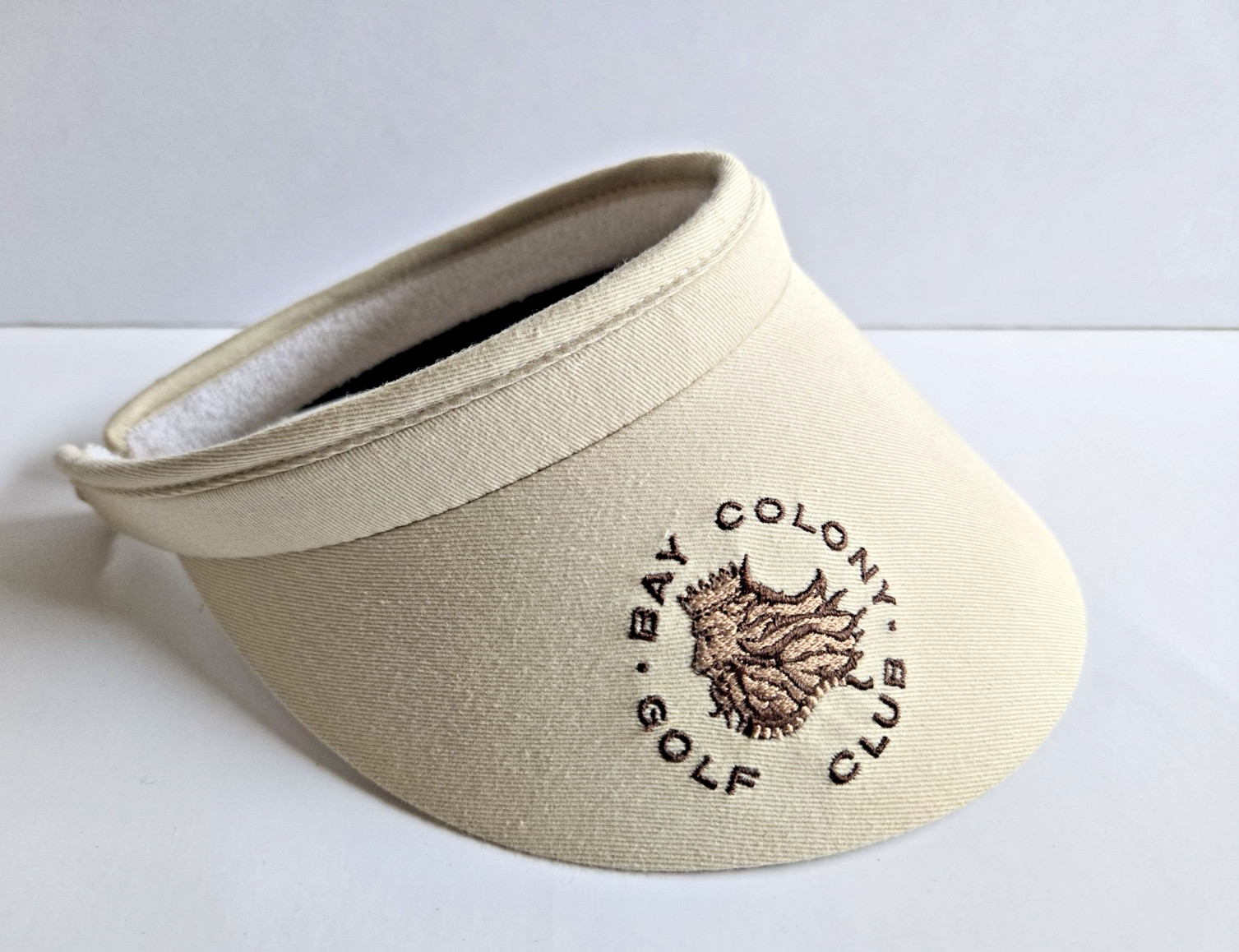 Vintage Bay Colony Golf Club Town Talk Louisville Kentucky Sun Protection Visor