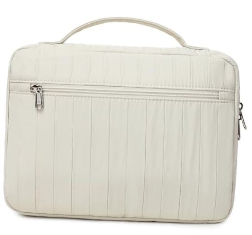  Bible Cover Case for Women, Bible Book Cover Carrying Thick stripes Polyester