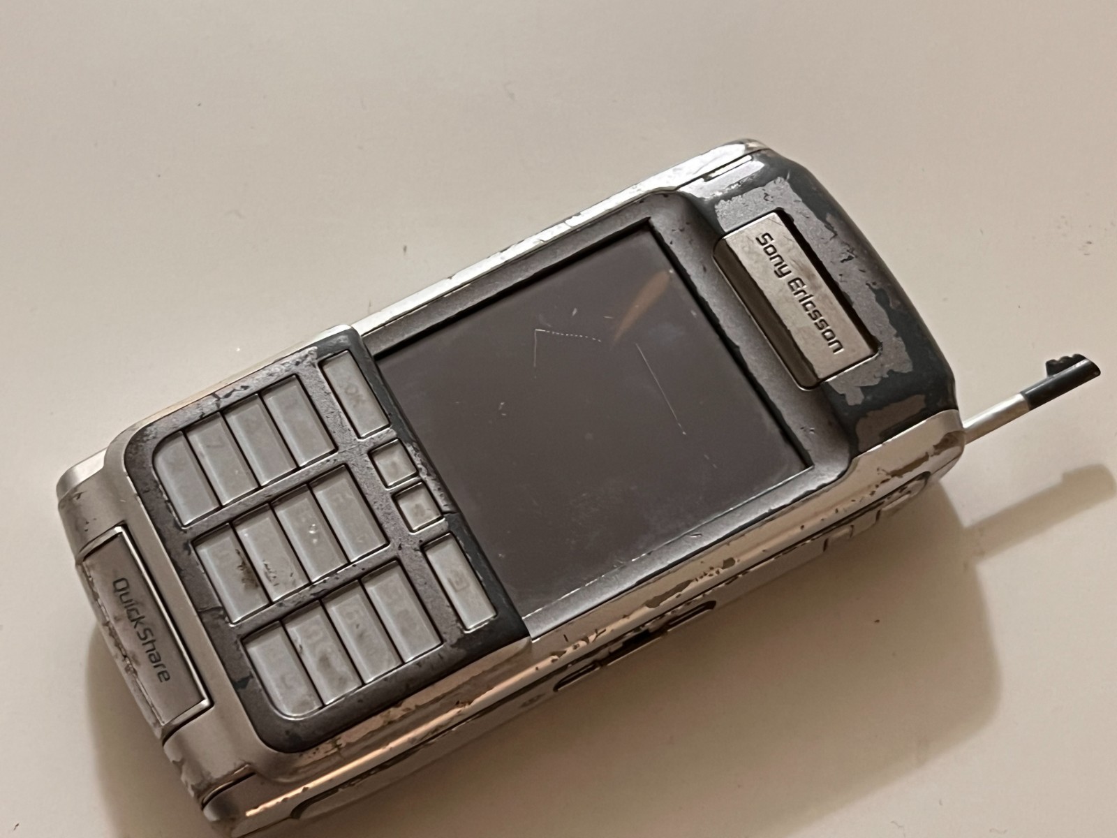 Sony Ericsson P910i Silver – Vintage Mobile Phone