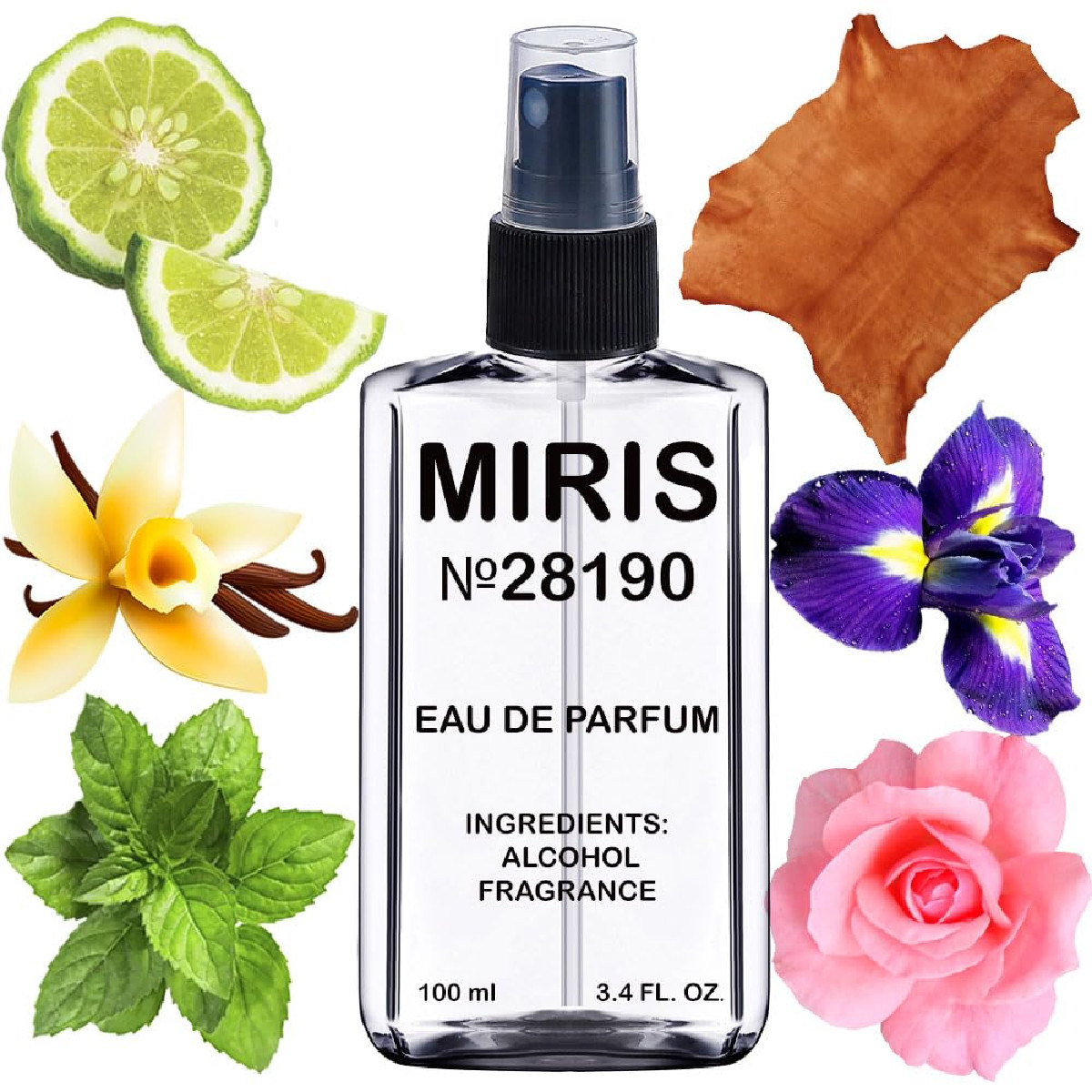 MIRIS Inspired Donna Eau de Parfum Women Spray 3.4oz 100ml Long-Lasting