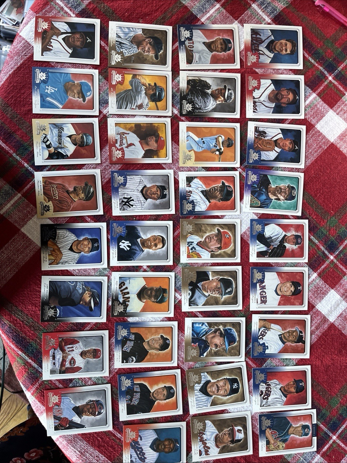 2003 Donruss Diamond Kings Baseball Card 35 Card Lot HOF/Legends