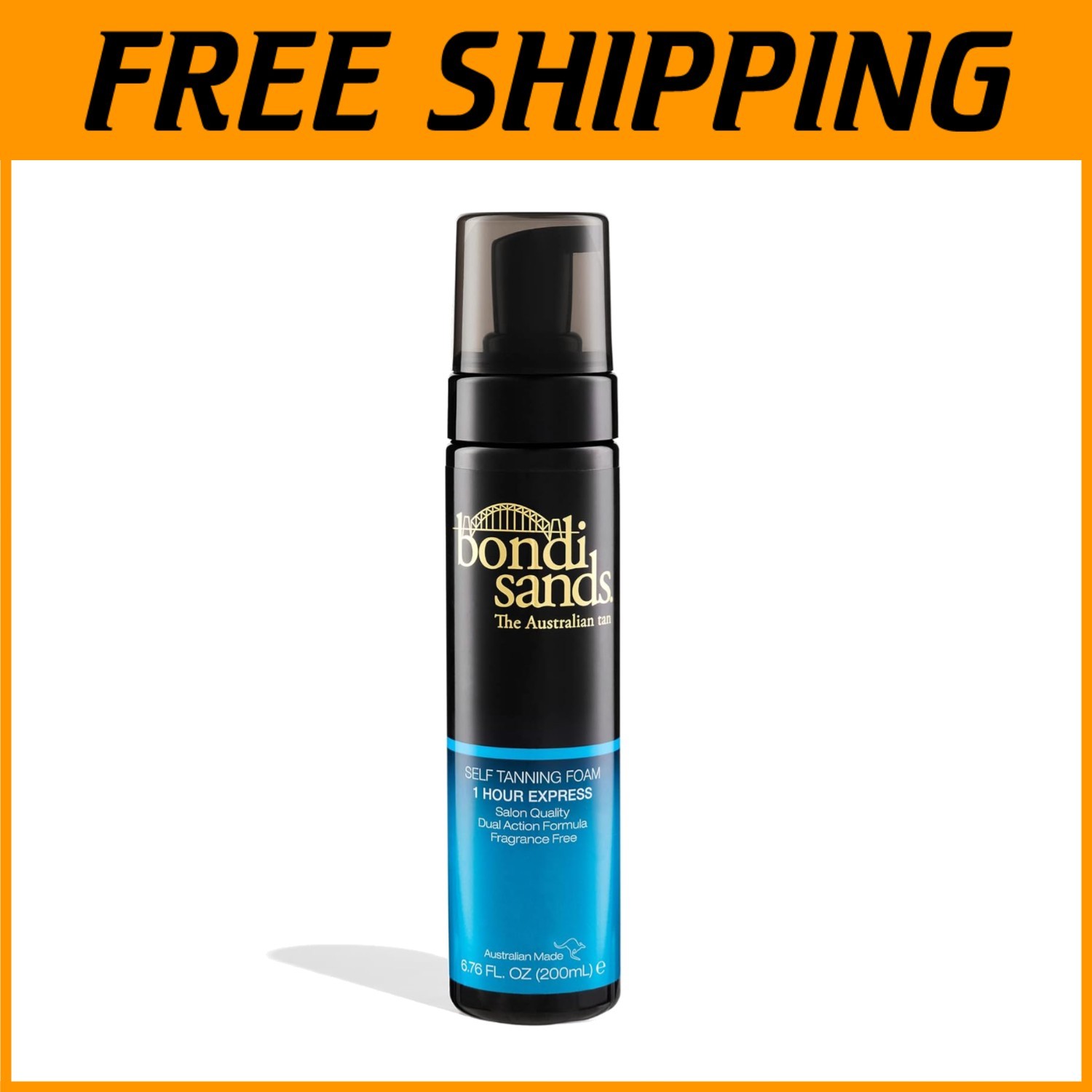 Self-Tanning Foam for Even, Streak-Free Tan, 6.76 fl oz