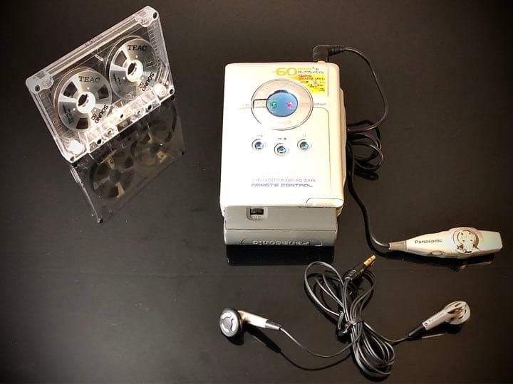 Cassette Player Panasonic RQ-SX46 Maintained Fully Operational