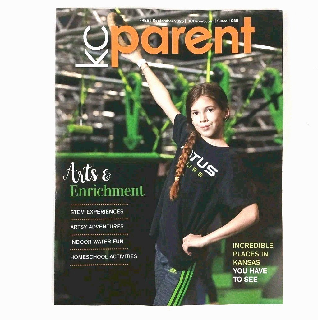 KC PARENT  Magazine September 2025 Kansas City Local Articles & Activities Guide