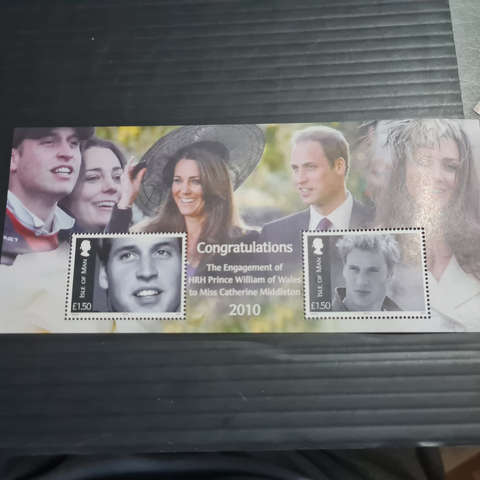 ISLE OF MAN 2010 SG MS1631 ENGAGEMENT OF PRINCE WILLIAM MNH