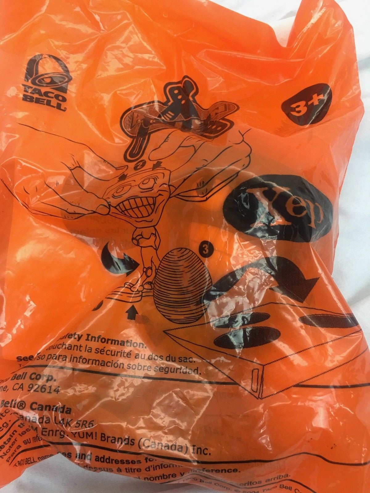 Alien games * Rare Taco Bell "Xep" Figure 2004 SEALED!