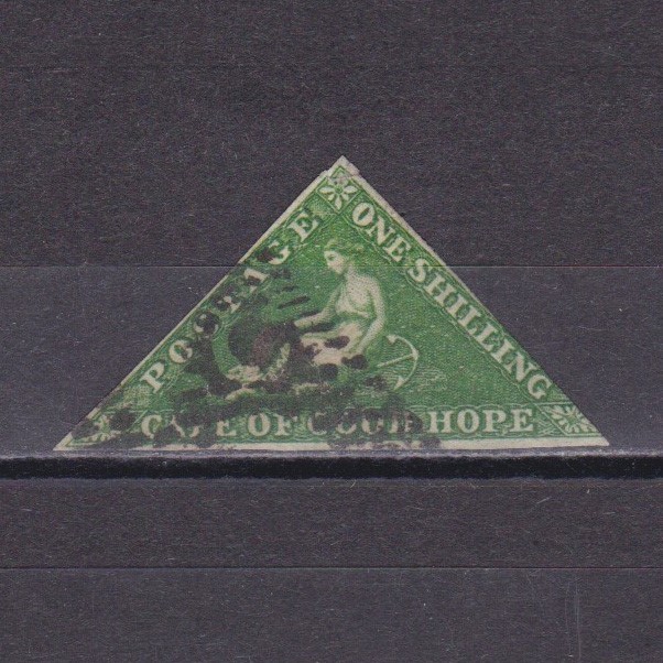 CAPE OF GOOD HOPE 1858, SG# 8, CV £300, Used