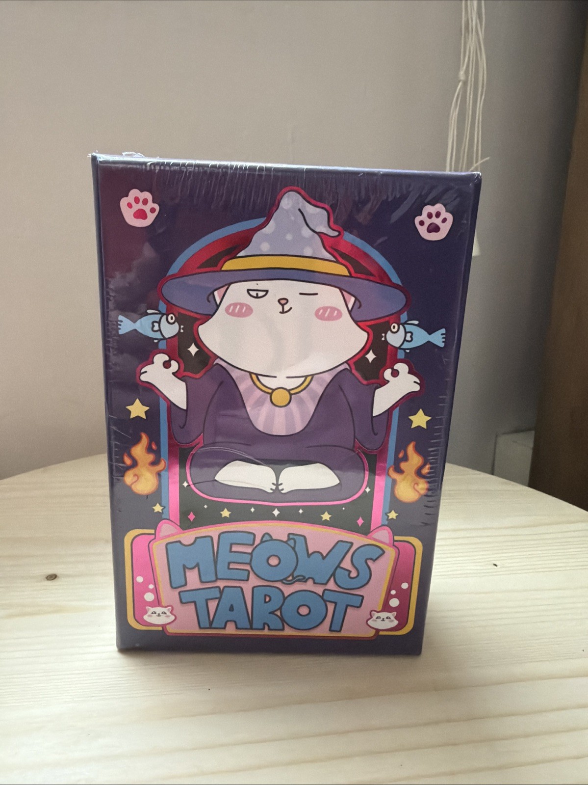 MEOWS TAROT CARD DECK CUTE CAT WIZARD DESIGN SEALED