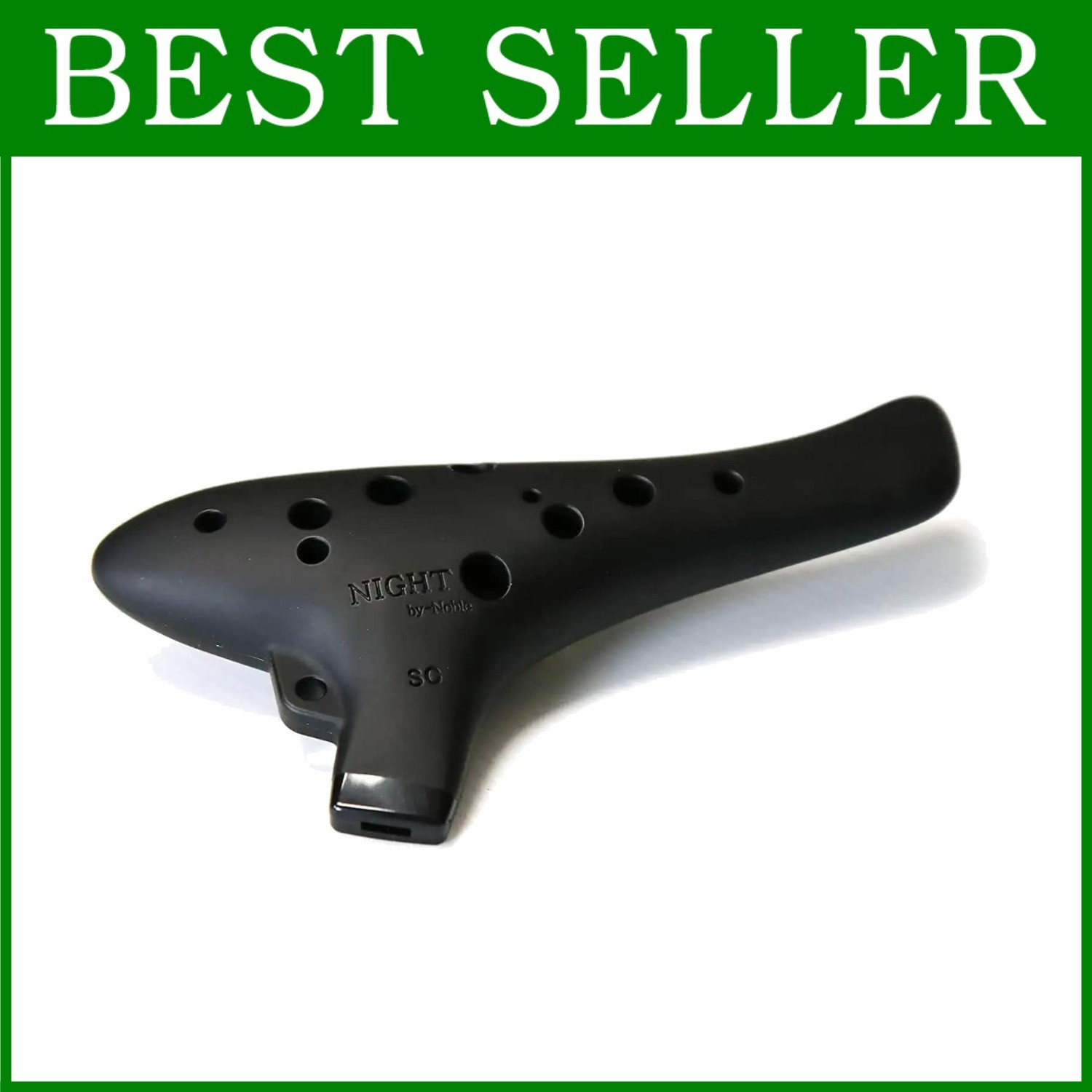 NIGHT by Noble Plastic Ocarina SC Black C Style
