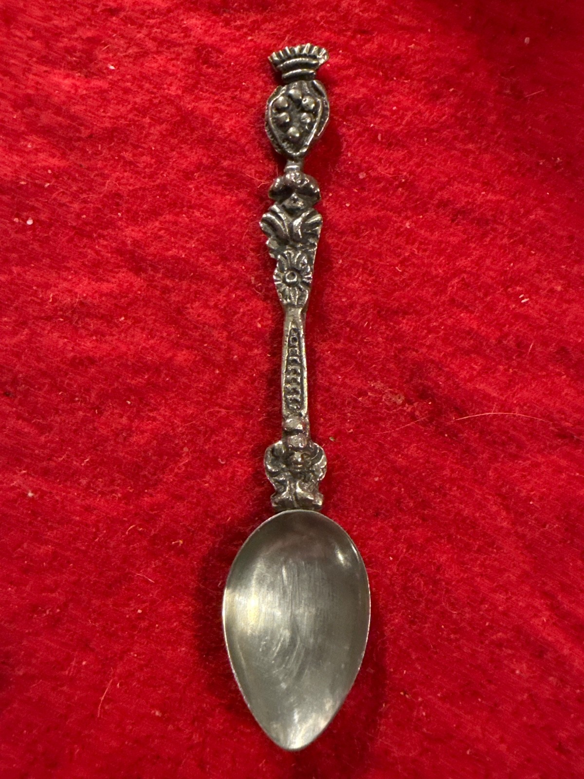 Silver Salt Spoon - 2 Inches beautiful