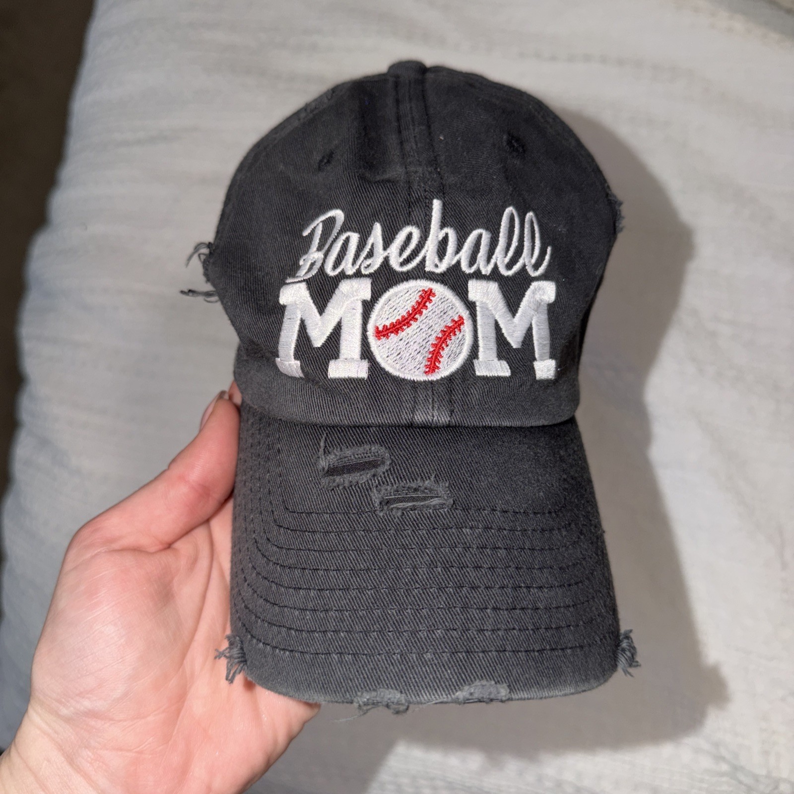 Baseball Mom Adjustable Baseball Cap