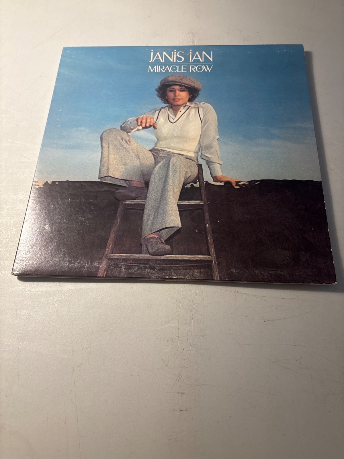 JANIS IAN - MIRACLE ROW LP 1977 COLUMBIA PC 34440 VINYL RECORD GATEFOLD VG+