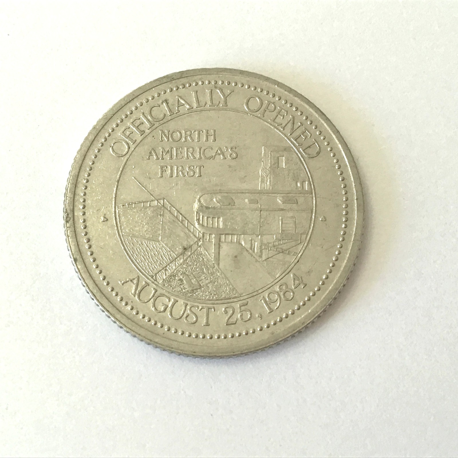 1984 Canadian Trade Dollar, NOVA SCOTIA, Annapolis NS, Commemorative Coin