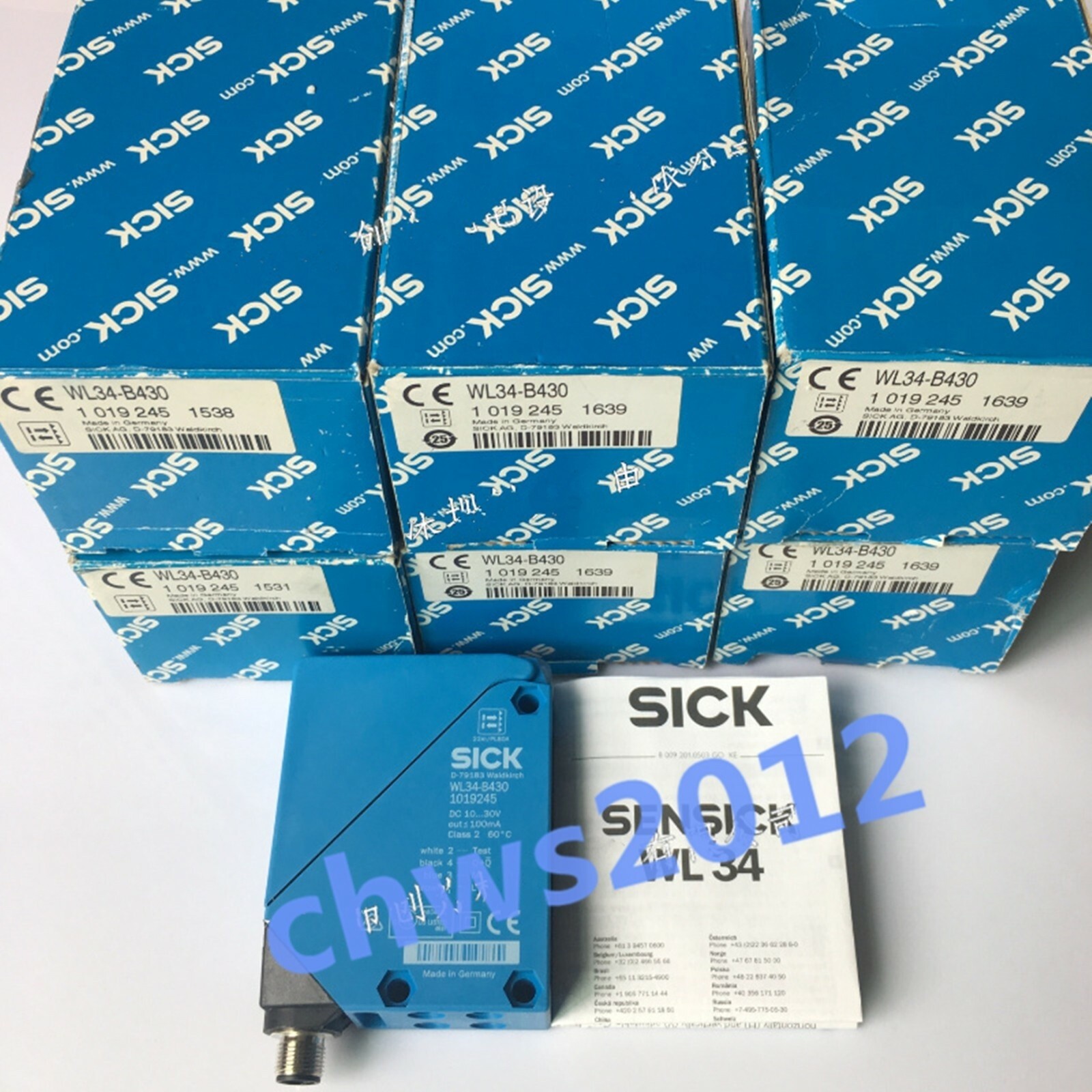 1 PCS NEW IN BOX photoelectric sensor WL34-B430 *rr