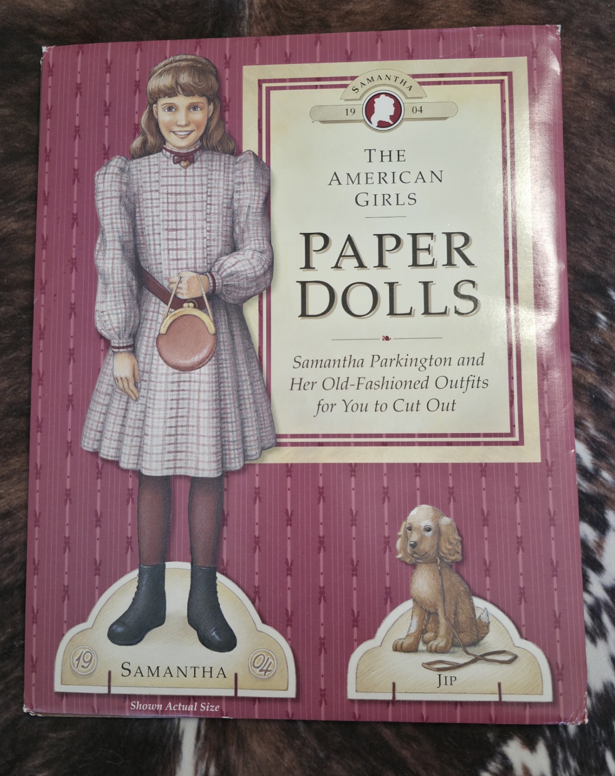 Samantha American Girl Paper Dolls Vintage 1992 NEW