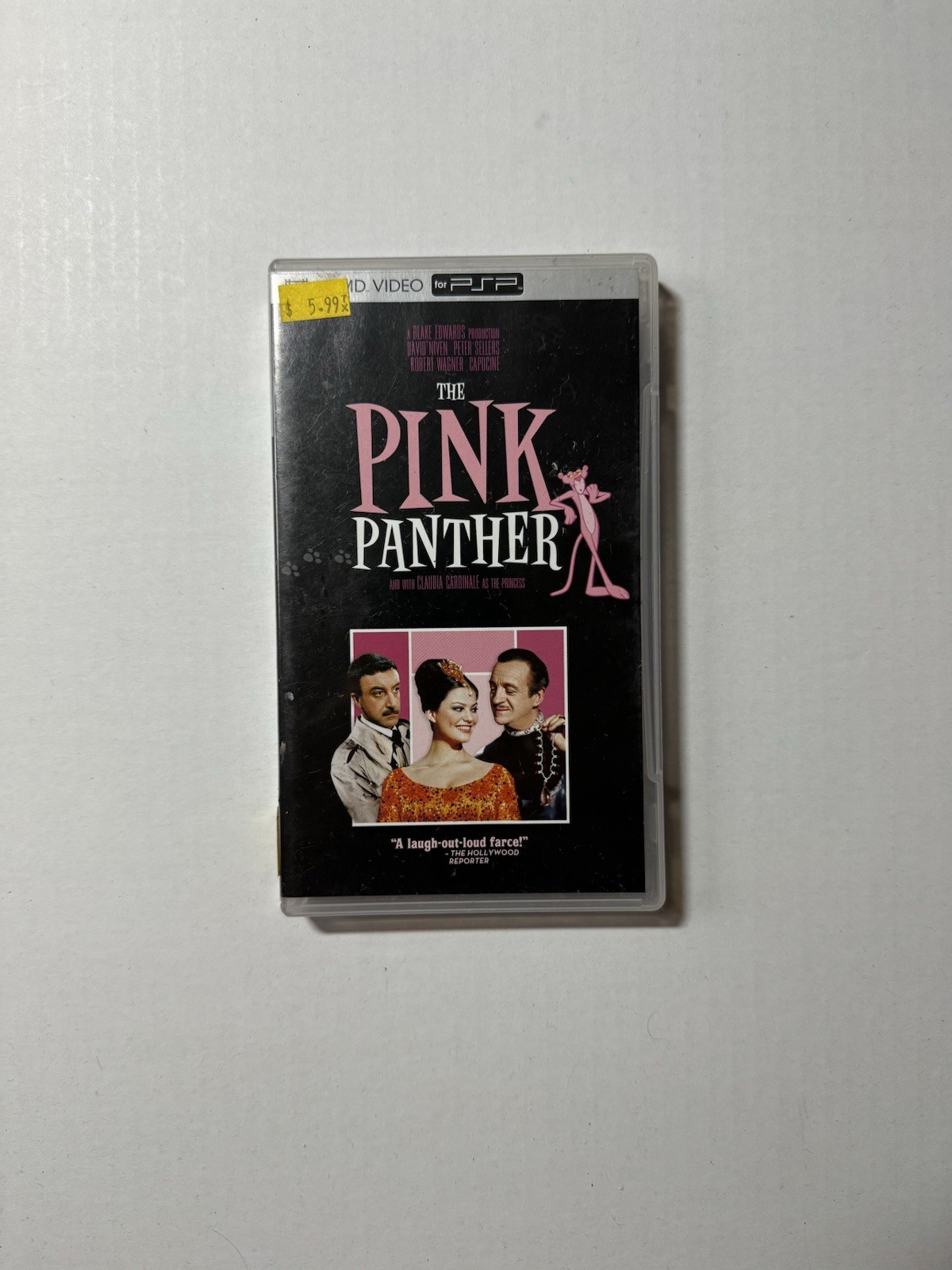 The Pink Panther UMD Movie PSP PlayStation Video Games SONY Portable Handheld